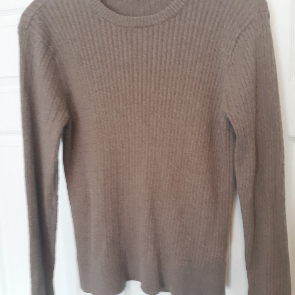 Casual light knit sweater